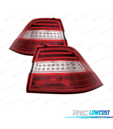 FEUX ARRIÈRE POUR MERCEDES ML W166 12-15 LED BLANC ROUGE