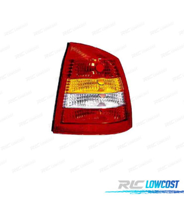FEUX ARRIÈRE DROIT POUR OPEL ASTRA G 4P 98-04 AMBRE