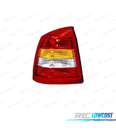FEUX ARRIÈRE GAUCHE POUR OPEL ASTRA G 4P 98-04 AMBRE