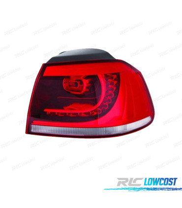 FEUX ARRIÈRE DROIT EXTÉRIEUR POUR VOLKSWAGEN VW GOLF VI GOLF GTI GTD R 09-