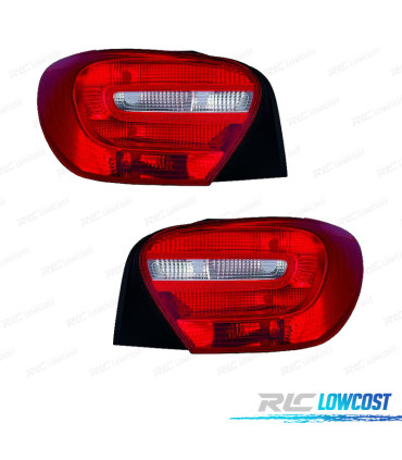 FEUX ARRIÈRE MERCEDES CLASSE A W176 12-15 BLANC ROUGE