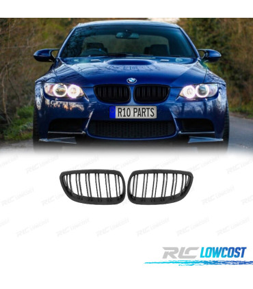 CALANDRE BMW E92 06 -10 LOOK M4 NOIR MATE