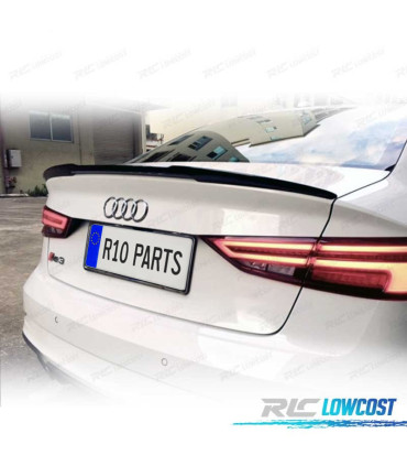 AILERON BECQUET AUDI A3 8V BERLINE 12-20 LOOK RS3 ABS