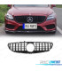 CALANDRE MERCEDES CLS W218 15-17 AMG GTR PANAMERICANA NOIR BRILLANT