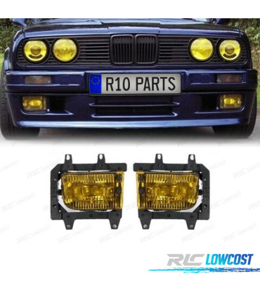 PHARES ANTI-BROUILLARD BMW E30 JAUNE