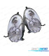 PHARES POUR NISSAN MICRA K12 03-07 FOND CHROMÉ