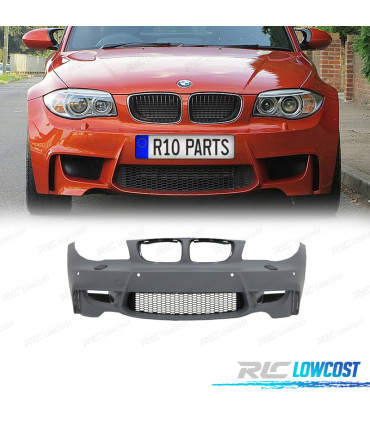 PARE-CHOCS AVANT BMW E81 E87 E82 04-13 LOOK 1M PDC