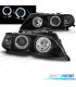 PHARES BMW E46 01-05 ANGEL EYES FOND NOIR
