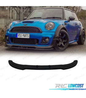 SPOILER LAME AVANT MINI R55 R56 R57 JCW 06-14 NOIR