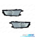 PHARES ANTIBROUILLARD SKODA OCTAVIA 4P COMBI 13- 17 FOND CHROMÉ