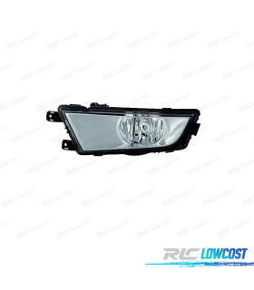 PHARE GAUCHE ANTIBROUILLARD SKODA OCTAVIA 4P COMBI 13-17 FOND CHROMÉ