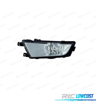 PHARE GAUCHE ANTIBROUILLARD SKODA OCTAVIA 4P COMBI 13-17 FOND CHROMÉ