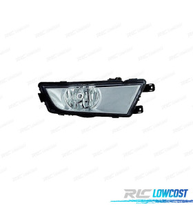 PHARE DROIT ANTIBROUILLARD POUR SKODA OCTAVIA 4P COMBI 13- FOND CHROMÉ