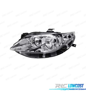 PHARE GAUCHE POUR SEAT IBIZA VI 09- BASE CHROMEE