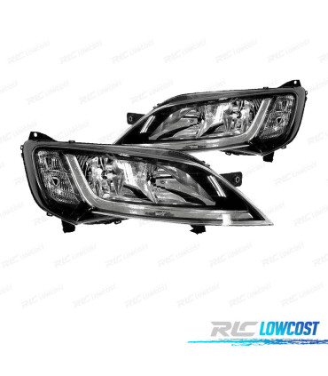 PHARES PEUGEOT BOXER 14- NOIR