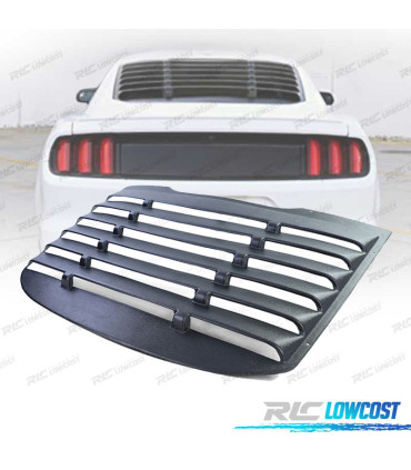 PERSIENNES DE LUNETTE ARRIÈRE FORD MUSTANG 15-23 LOOK GT NOIR MAT