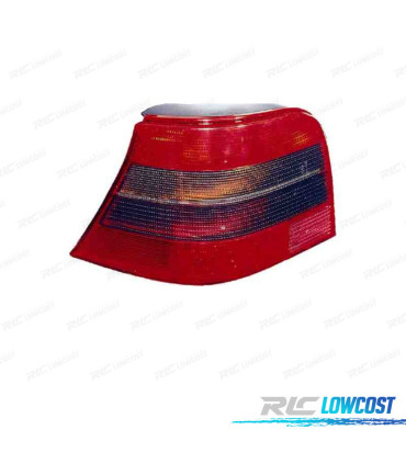 FEUX ARRIÈRE GAUCHE POUR VOLKSWAGEN VW GOLF MK4 3 5P 97-03 FUMÉ