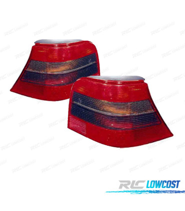 FEUX ARRIÈRE POUR VOLKSWAGEN VW GOLF MK4 3 5P 97-03 FUMÉ