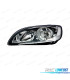 PHARE GAUCHE POUR VOLVO S60 V60 13- DAYLIGHT LED FOND NOIR FIX. DOUBLE SANS CLIGNOTANT