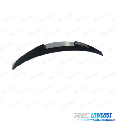 AILERON BECQUET LAME COFFRE BMW E92 06-14 LOOK M4 NOIR BRILLANT
