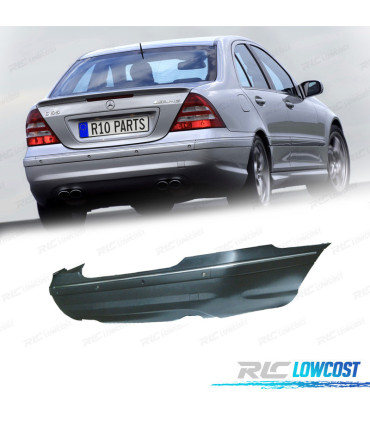 PARE CHOCS ARRIÈRE MERCEDES CLASSE C W203 00-07 LOOK AMG
