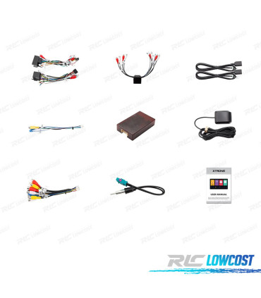 7″ ANDROID 12 OCTACORE DDR4 2GB RAM 32GB ROM SSD RADIO GPS CARPLAY ANDROID AUTO DSP INTÉGRÉS 4x45W POUR AUDI SEAT