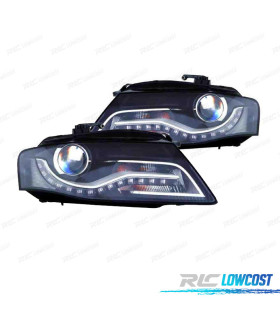 PHARES XENON POUR AUDI A4 08-11 FOND NOIR