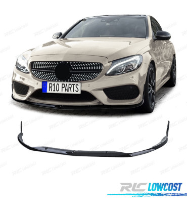 SPOILER LIP MERCEDES CLASSE C W205 S205 14-21 LOOK SPORT