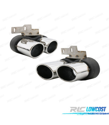 DIFFUSEUR AUDI A7 S LINE 19- LOOK S7 + EMBOUTS D'ECHAPPEMENTS CHROME