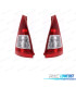 FEUX ARRIÈRE POUR CITROEN C3 02-10 ROUGE BLANC