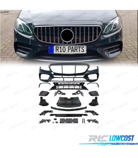 PARE-CHOCS FRONTAL MERCEDES W213 C238 16-18 LOOK E63 AMG PDC