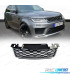 CALANDRE POUR RANGE ROVER SPORT 17-22 NOIR BRILLANT ARGENT