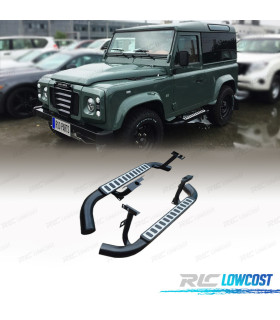 MARCHEPIEDS LAND ROVER DEFENDER 90 ARGENT 83-16