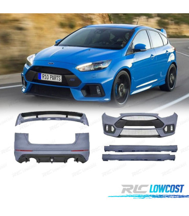 KIT CARROSSERIE POUR FORD FOCUS 14-17 LOOK RS PDC SRA