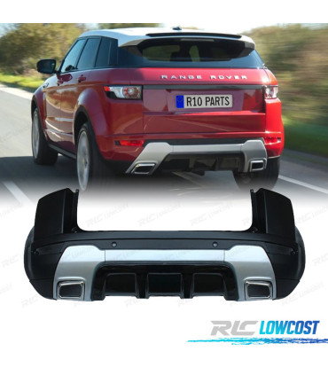 PARE-CHOCS ARRIÈRE RANGE ROVER EVOQUE LOOK DYNAMIC PDC