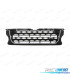 GRILLE POUR LAND ROVER DISCOVERY IV 15-17 NOIR BRILLANT CHROMÉ