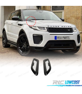 PRISE D'AIR RANGE ROVER EVOQUE 10-16 NOIR BRILLANT