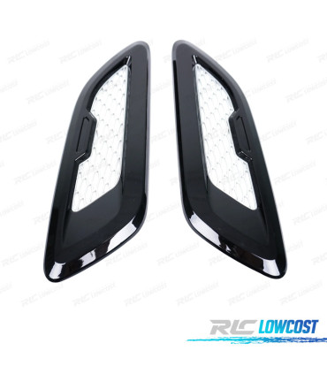 PRISE D'AIR RANGE ROVER EVOQUE 10-16 NOIR BRILLANT