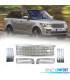 KIT GRILLES RANGE ROVER VOGUE 13-17 LOOK SVA AUTOBIOGRAPHY ARGENT CHROMÉ