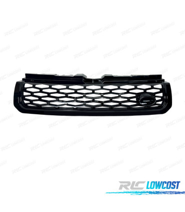 CALANDRE RANGE ROVER EVOQUE 10-18 LOOK SVR NOIR BRILLANT