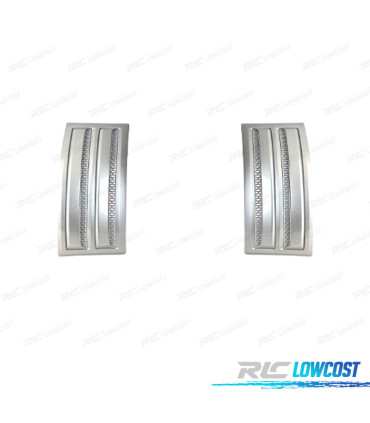 ENTRÉES D'AIR LATÉRALES RANGE ROVER VOGUE 13-17 LOOK SVO ARGENT