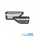 ENTRÉES D'AIR LATÉRALES RANGE ROVER SPORT 10-13 LOOK AUTOBIOGRAPHY NOIR BRILLANT ARGENT