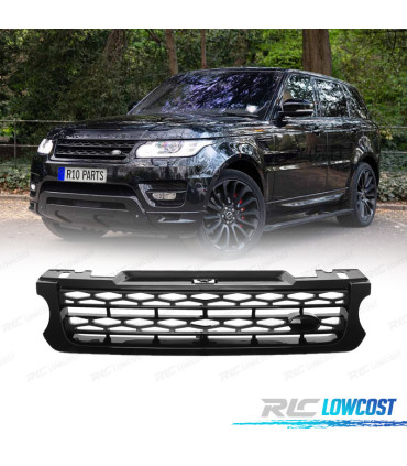 GRILLE RANGE ROVER SPORT 13-17 NOIR BRILLANT