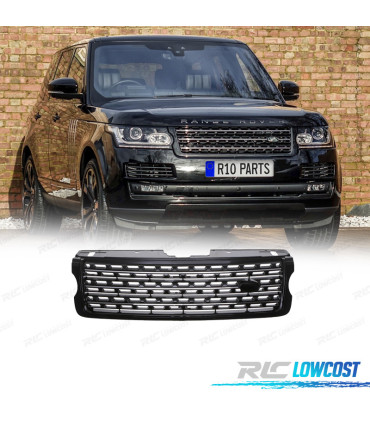 GRILLE RANGE ROVER VOGUE 13-17 NOIR BRILLANT CHROMÉ