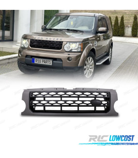 GRILLE LAND ROVER DISCOVERY III 05-09 GRIS MATE NOIR