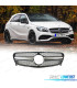 CALANDRE MERCEDES CLASSE A W176 16-18 LOOK AMG A45 ARGENT