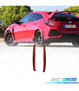 FEUX ARRIÈRES POUR HONDA CIVIC 16-20 LOOK TYPE R