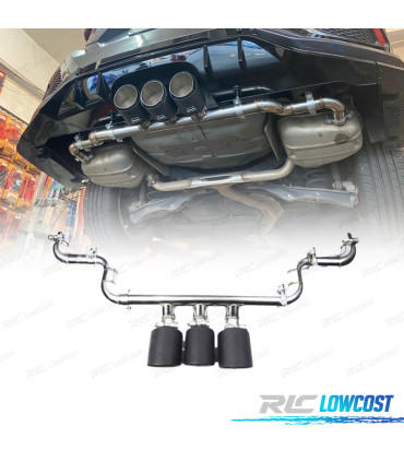 LIGNE D'ÉCHAPPEMENT POUR HONDA CIVIC 16-20 LOOK TYPE R