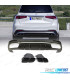 DIFFUSEUR ARRIÈRE MERCEDES W167 20- + EMBOUTS D´ÉCHAPPEMENT LOOK AMG GLS63