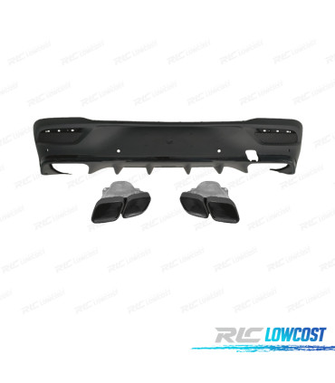DIFFUSEUR ARRIER MERCEDES COUPE C167 20- LOOK GLE 63 NOIR